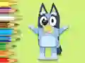 Oyunu Coloring Book: Happy Bluey çevrimiçi