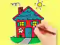 Oyunu Coloring Book: Dream House çevrimiçi