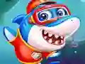 Oyunu Little Panda Shark Family çevrimiçi