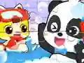 Oyunu Jigsaw Puzzle: Baby Panda Shower Time çevrimiçi