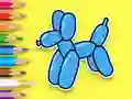 Oyunu Coloring Book: Balloon Puppy çevrimiçi