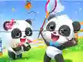 Oyunu Jigsaw Puzzle: Baby Panda Spring Outing çevrimiçi