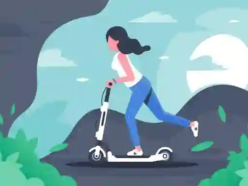 Oyunu Electric scooter rides jigsaw çevrimiçi