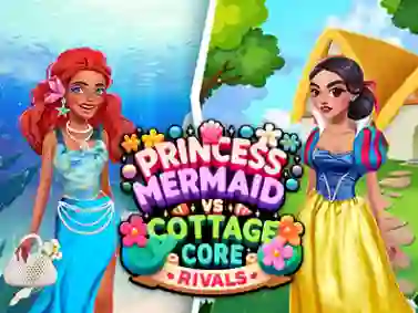 Oyunu Princess Cottage Core vs Mermaid Core Rivals çevrimiçi