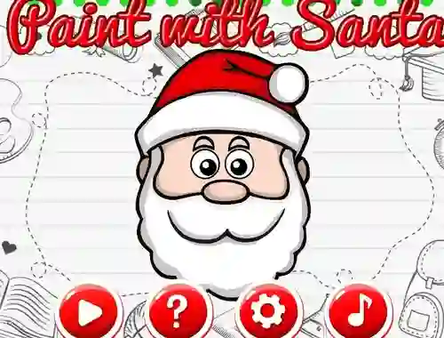 Oyunu Paint With Santa çevrimiçi