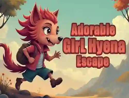 Oyunu Adorable Girl Hyena Escape çevrimiçi