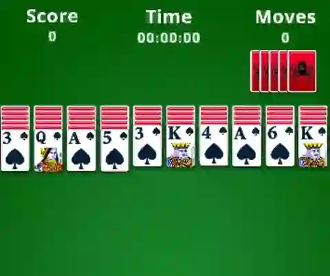 Oyunu Spider Solitaire çevrimiçi