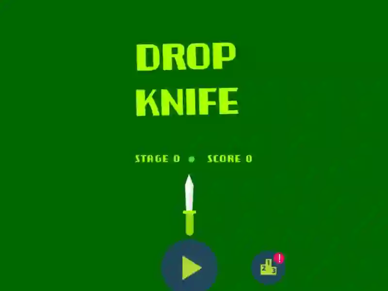 Oyunu Drop Knife çevrimiçi