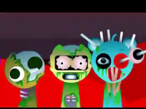 Oyunu Sprunki Music Scary Beat Box çevrimiçi