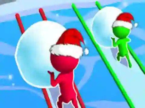 Oyunu Snow Race: Christmas Runner çevrimiçi