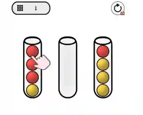 Oyunu Balls Sorter çevrimiçi