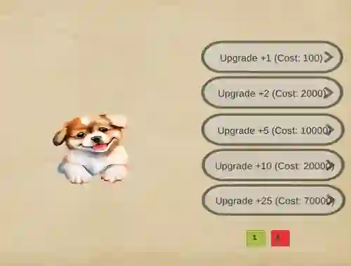 Oyunu Dog Clicker çevrimiçi