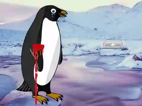 Oyunu Heal the Wounded Penguin çevrimiçi