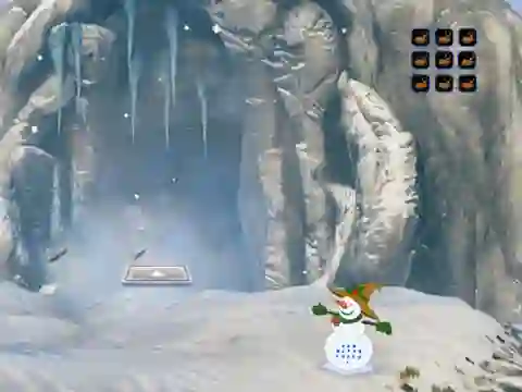 Oyunu Help the Frozen Santa çevrimiçi