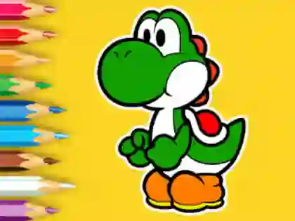 Oyunu Coloring Book: Yoshi Fishing Day çevrimiçi
