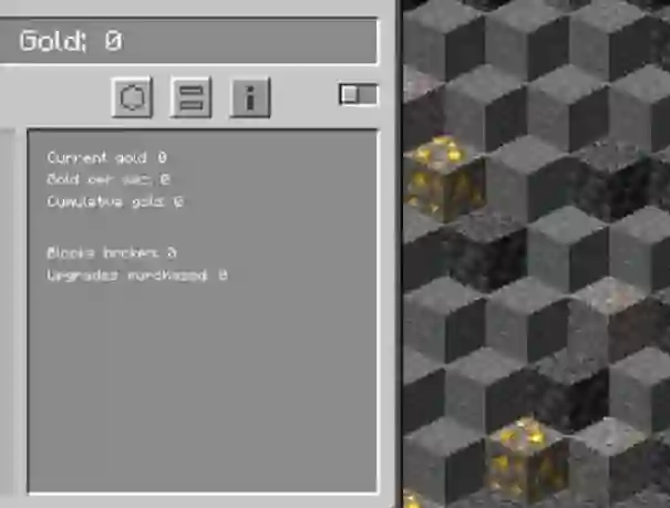 Oyunu Minecraft Gold Clicker çevrimiçi
