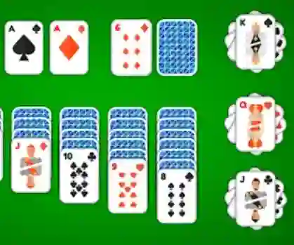 Oyunu Klondike Solitaire 4 Suits çevrimiçi