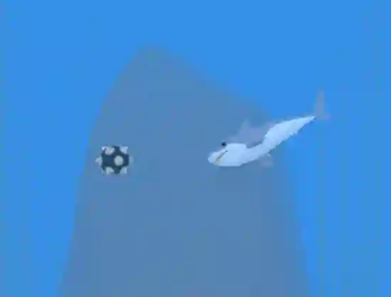 Oyunu Lonely Shark Frenzy çevrimiçi