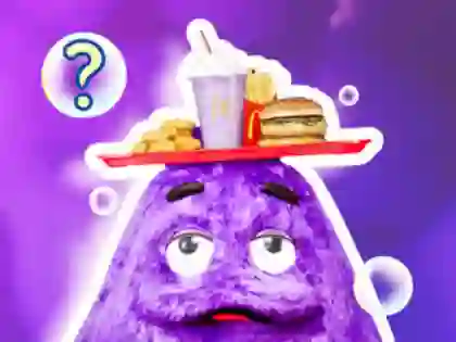 Oyunu Kids Quiz: Grimace Shake Trivia çevrimiçi