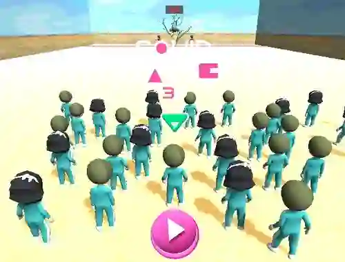 Oyunu Squid Game Race 3d çevrimiçi