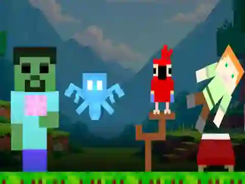 Oyunu Sprunki Craft çevrimiçi