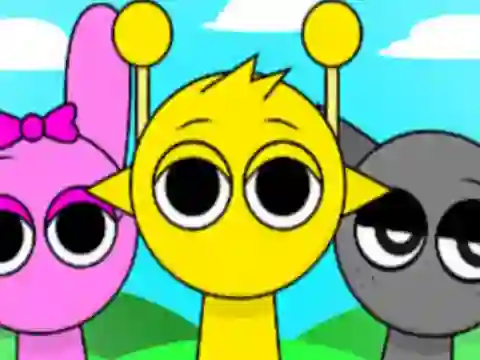 Oyunu Sprunki Spot the 5 Differences çevrimiçi