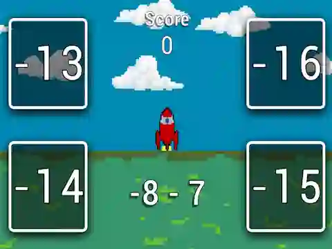Oyunu Rocket Math çevrimiçi
