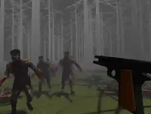 Oyunu Zombies in a Forest çevrimiçi