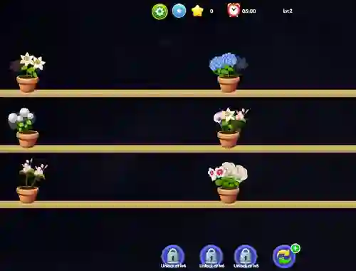 Oyunu Flower Matching çevrimiçi