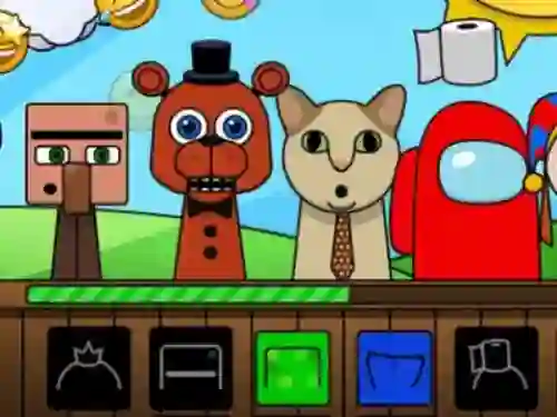 Oyunu Sprunki: Monsters çevrimiçi