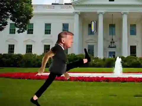 Oyunu Trump Wobble Walk Challenge çevrimiçi