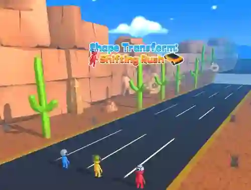 Oyunu Shape Transform: Shifting Rush çevrimiçi