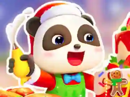 Oyunu Jigsaw Puzzle: Baby Panda Christmas Chef çevrimiçi
