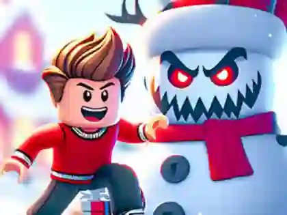 Oyunu Jigsaw Puzzle: Roblox Snowball Battle çevrimiçi