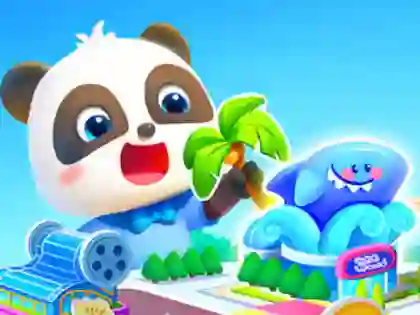 Oyunu Jigsaw Puzzle: Baby Panda's Dream Town çevrimiçi