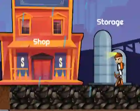 Oyunu Dungeon Miner çevrimiçi