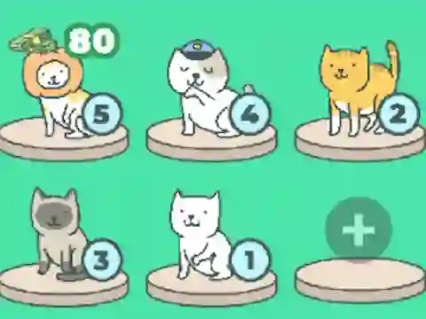 Oyunu Meow Merge çevrimiçi