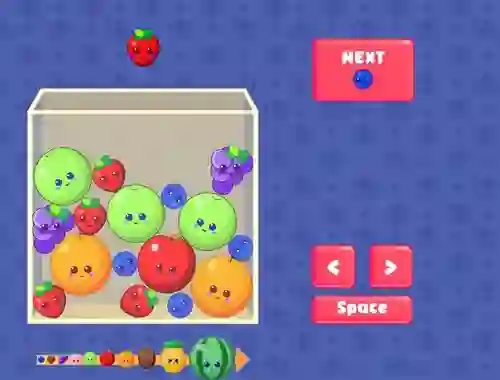 Oyunu Fruit Merge çevrimiçi