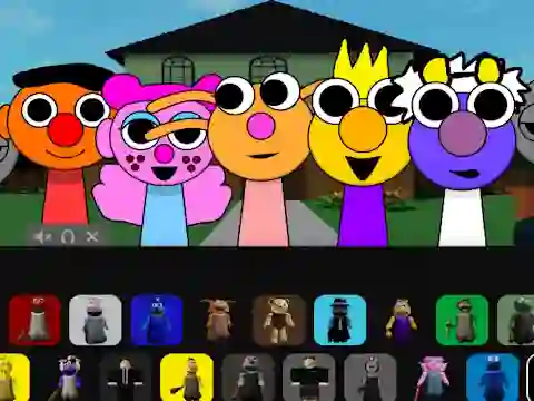 Oyunu Sprunki Puppet çevrimiçi