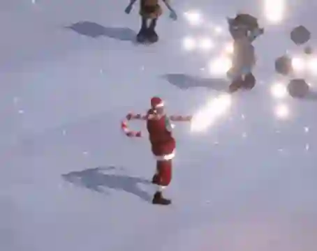 Oyunu Santa With Cannon çevrimiçi