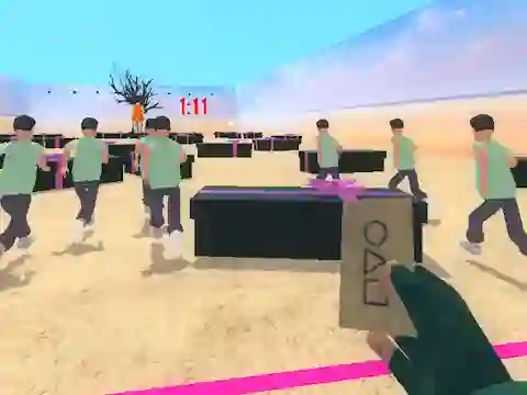Oyunu Squid Game Red Light çevrimiçi
