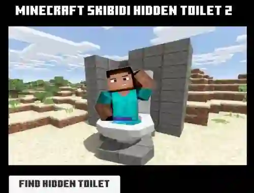 Oyunu Minicraft Skibidi Hidden Toilet 2 çevrimiçi