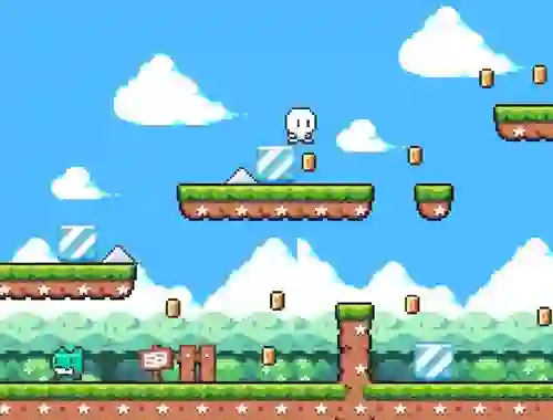 Oyunu Snowman Adventure çevrimiçi