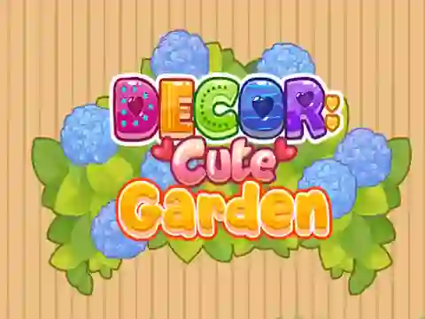 Oyunu Decor: Cute Garden çevrimiçi