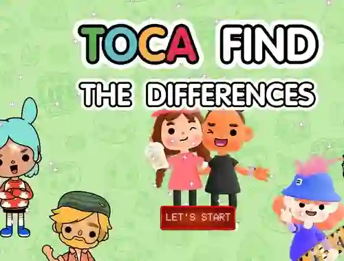 Oyunu Toca Find The Differences çevrimiçi