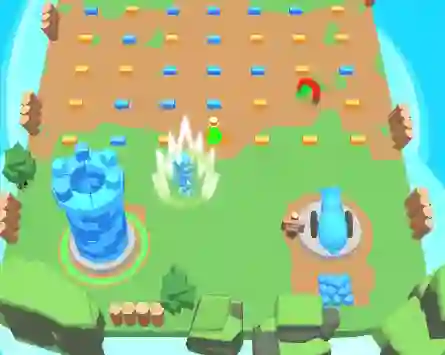 Oyunu Tower Clash: Collect Bricks çevrimiçi