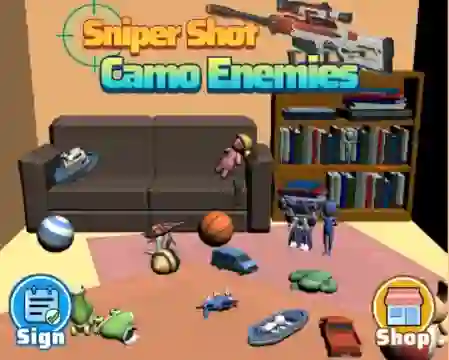 Oyunu Sniper Shot Camo Enemies çevrimiçi