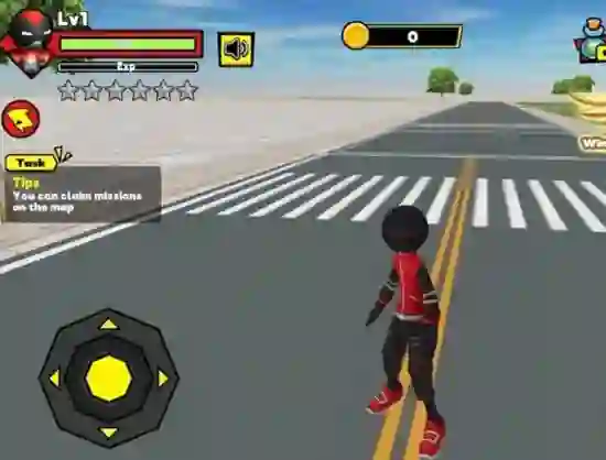 Oyunu Stick Rope Hero çevrimiçi