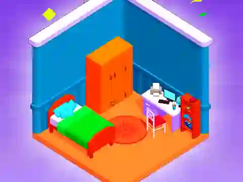 Oyunu Crazy Merge Room çevrimiçi