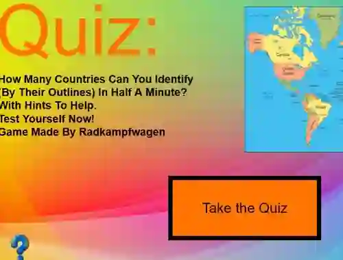 Oyunu 30s Country Quiz çevrimiçi